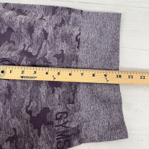Gymshark Seamless Leggings Size Small Lavender Camo High Rise Lift Butt Scrunch - Picture 8 of 10